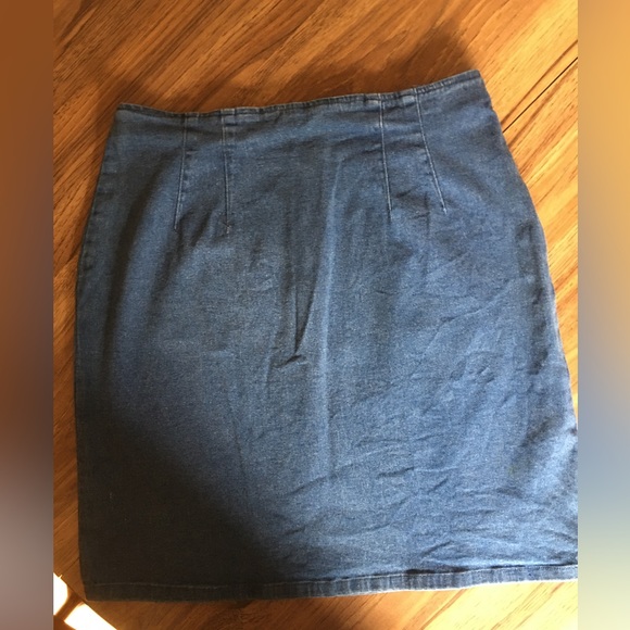 Vintage Paul Harris Denim Skirt - Picture 1 of 3